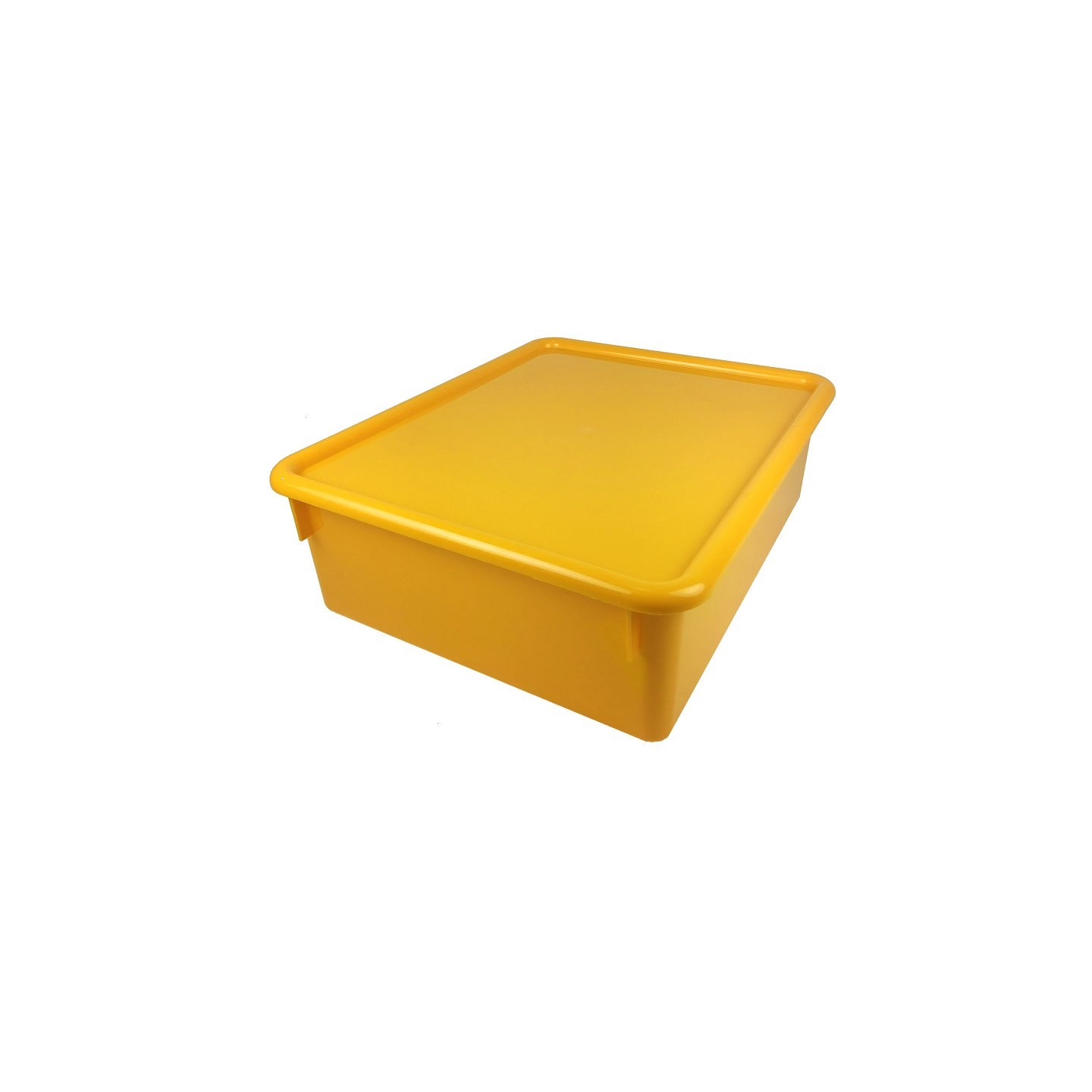 Romanoff Double Stowaway® Tray with Lid, Yellow