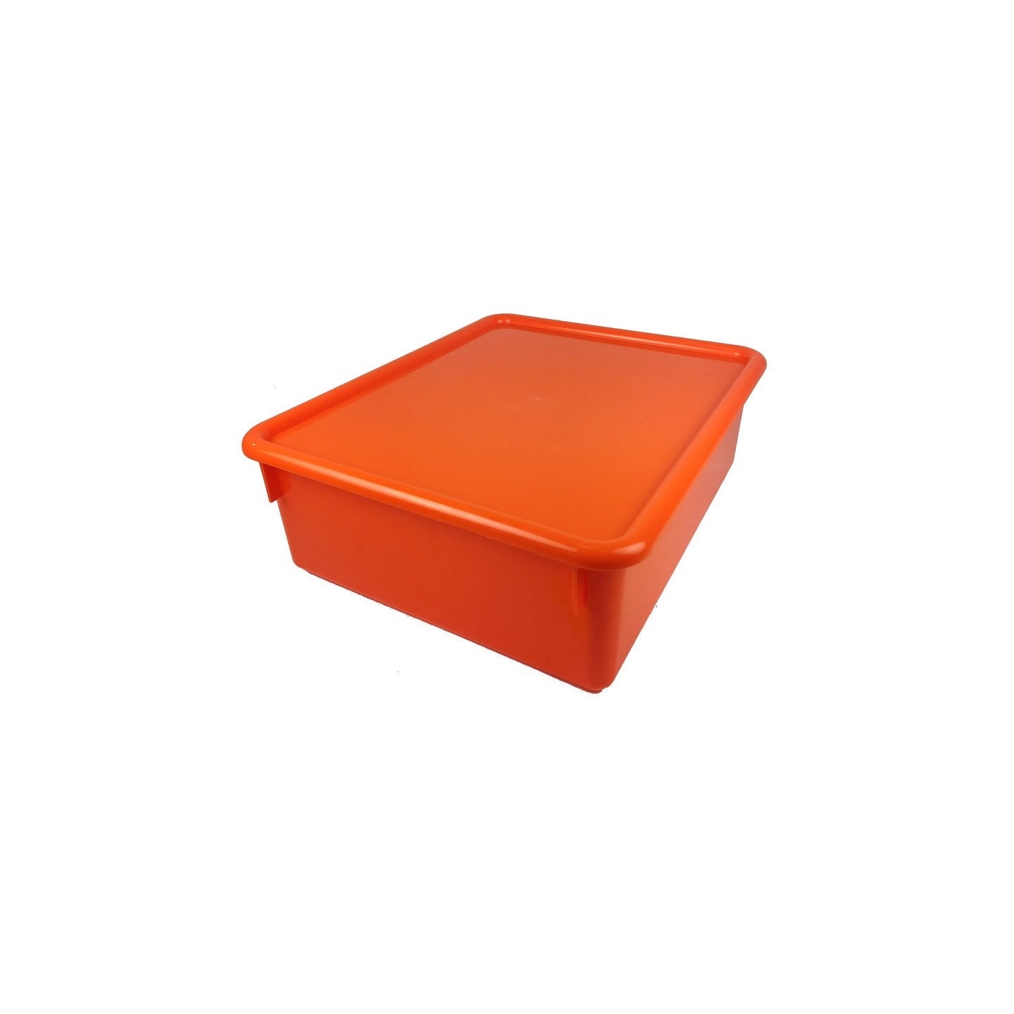 Romanoff Double Stowaway® Tray with Lid, Orange