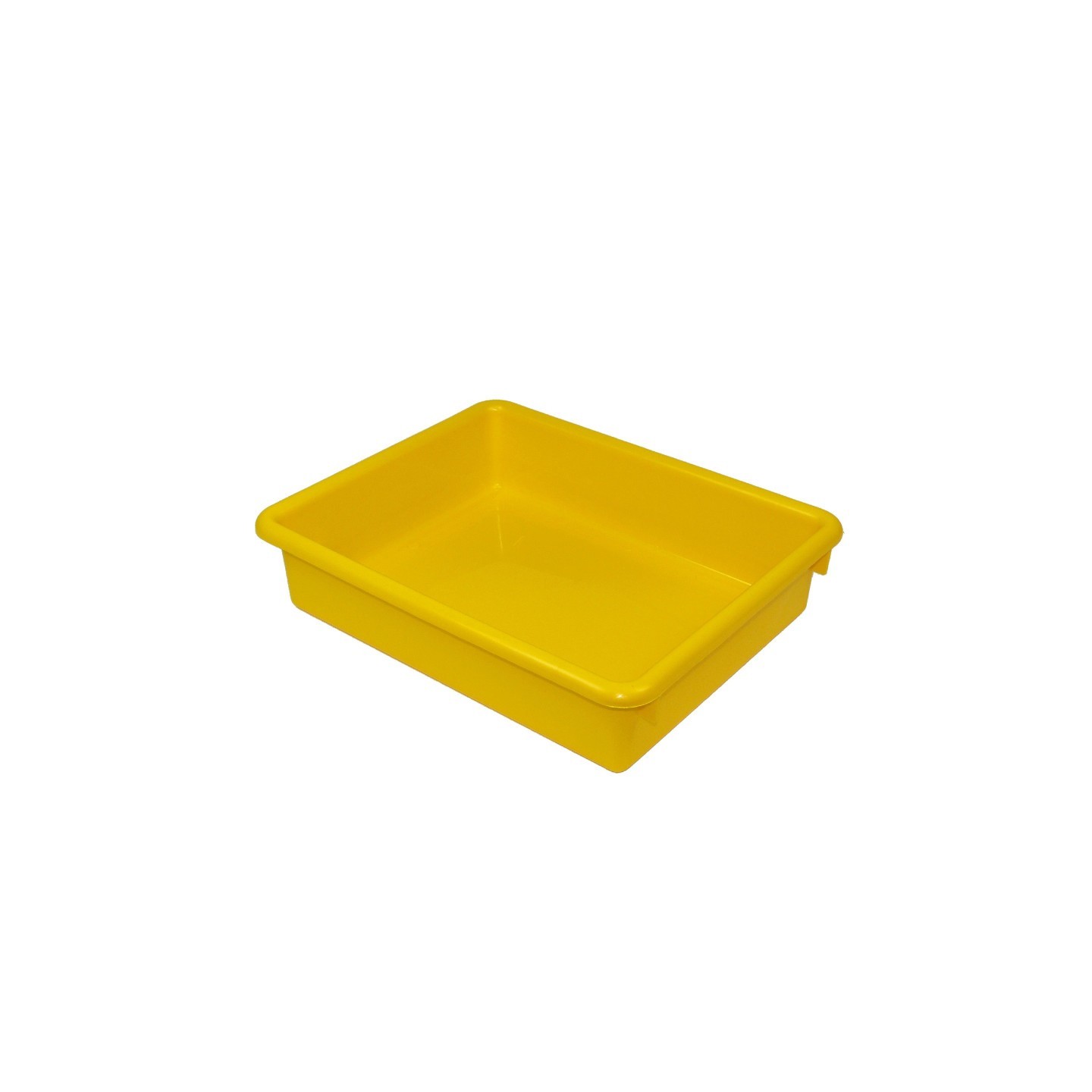 Romanoff Stowaway® 3" Letter Tray no Lid, Yellow