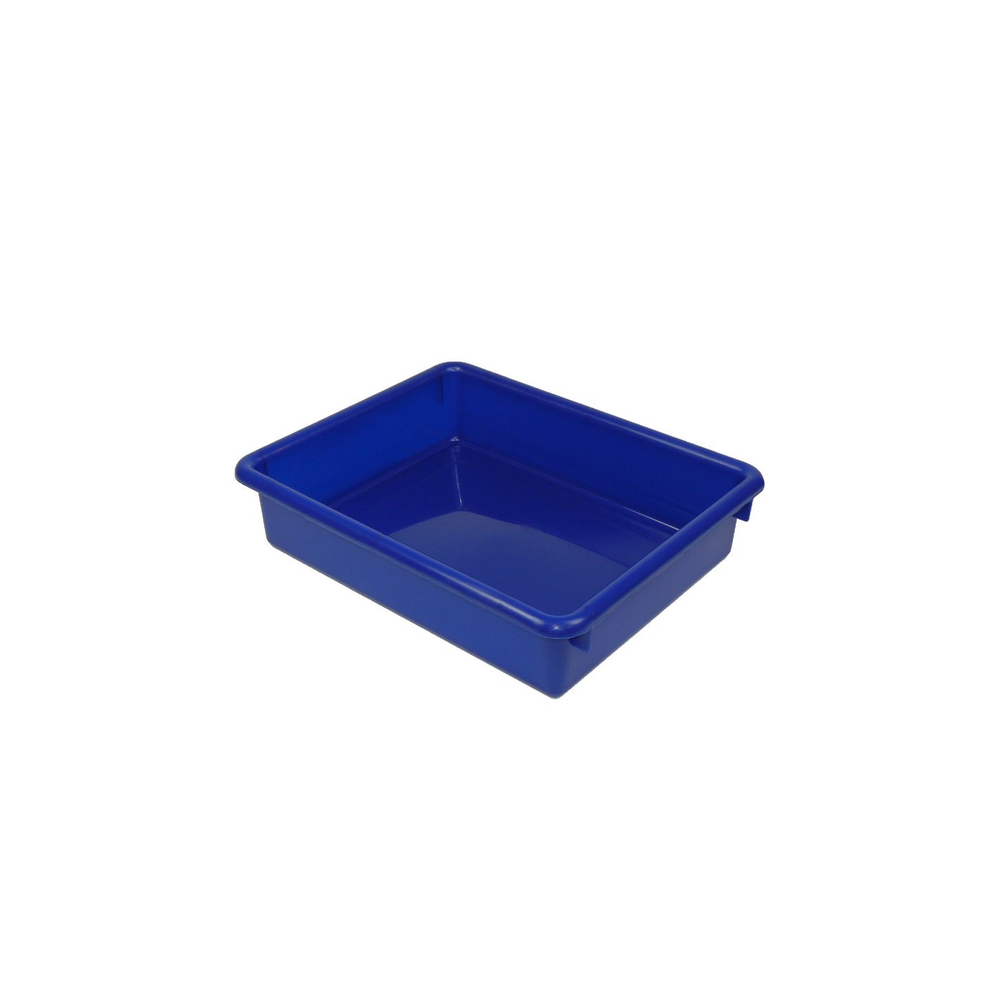Romanoff Stowaway® 3" Letter Tray no Lid, Blue