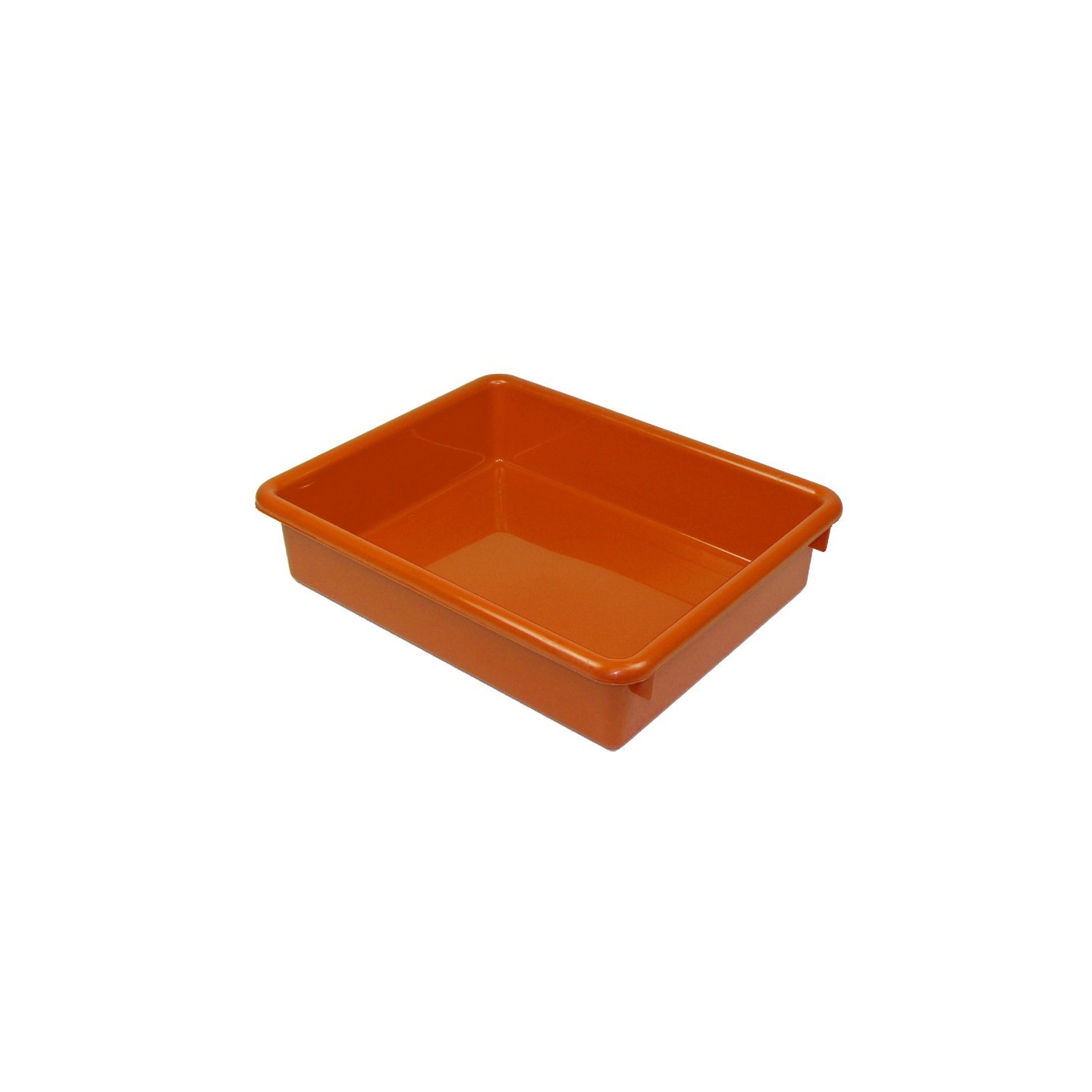 Romanoff Stowaway® 3" Letter Tray no Lid, Orange
