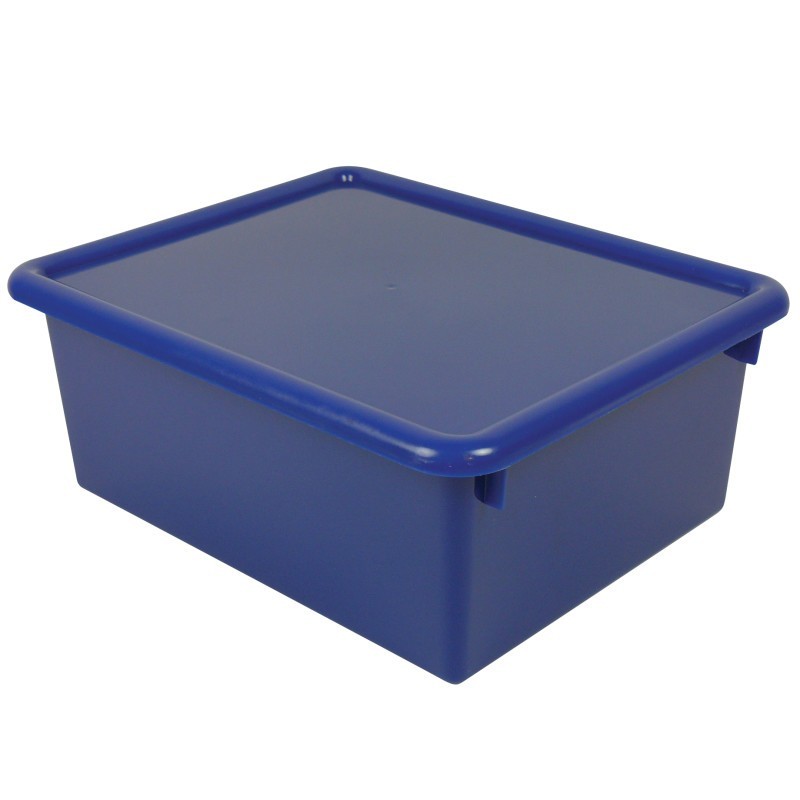 Romanoff Stowaway® 5" Letter Box with Lid, Blue