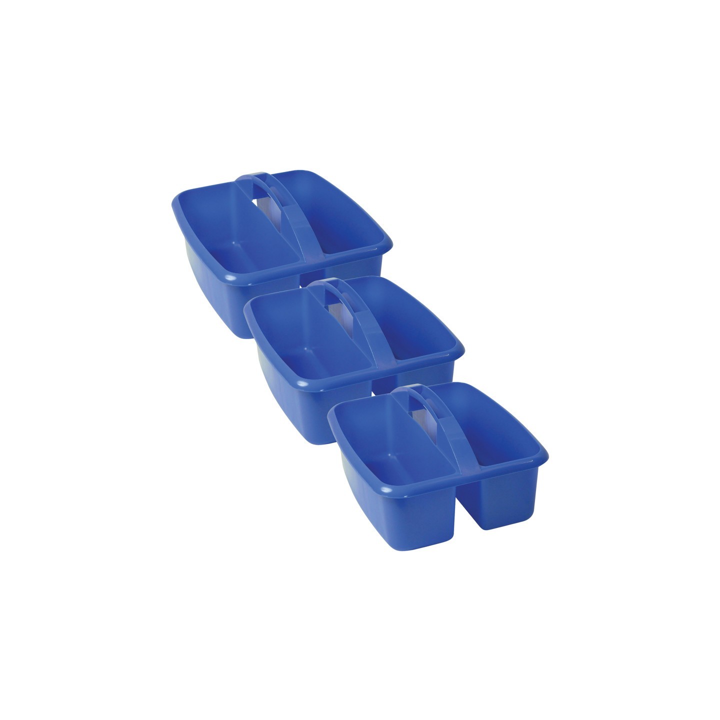 Romanoff Large Utility Caddy, Blue, Pack of 3