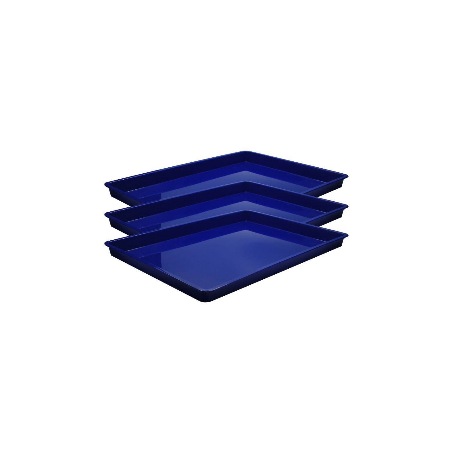 Romanoff Large Creativitray®, Blue, Pack of 3
