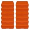 Romanoff Pencil Box, Orange, Pack of 12