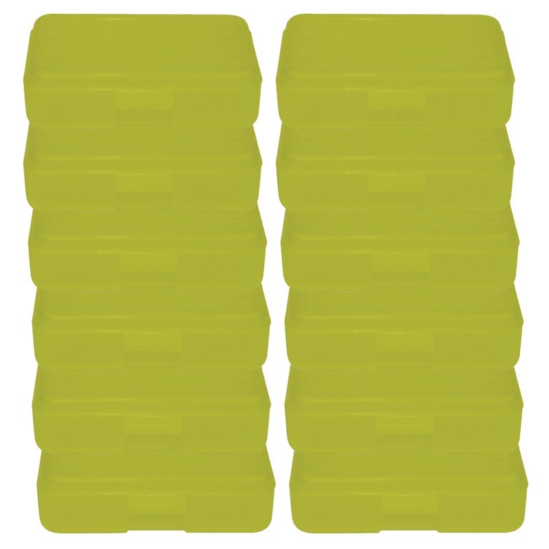 Romanoff Pencil Box, Lemon, Pack of 12