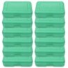 Romanoff Pencil Box, Lime Sparkle, Pack of 12
