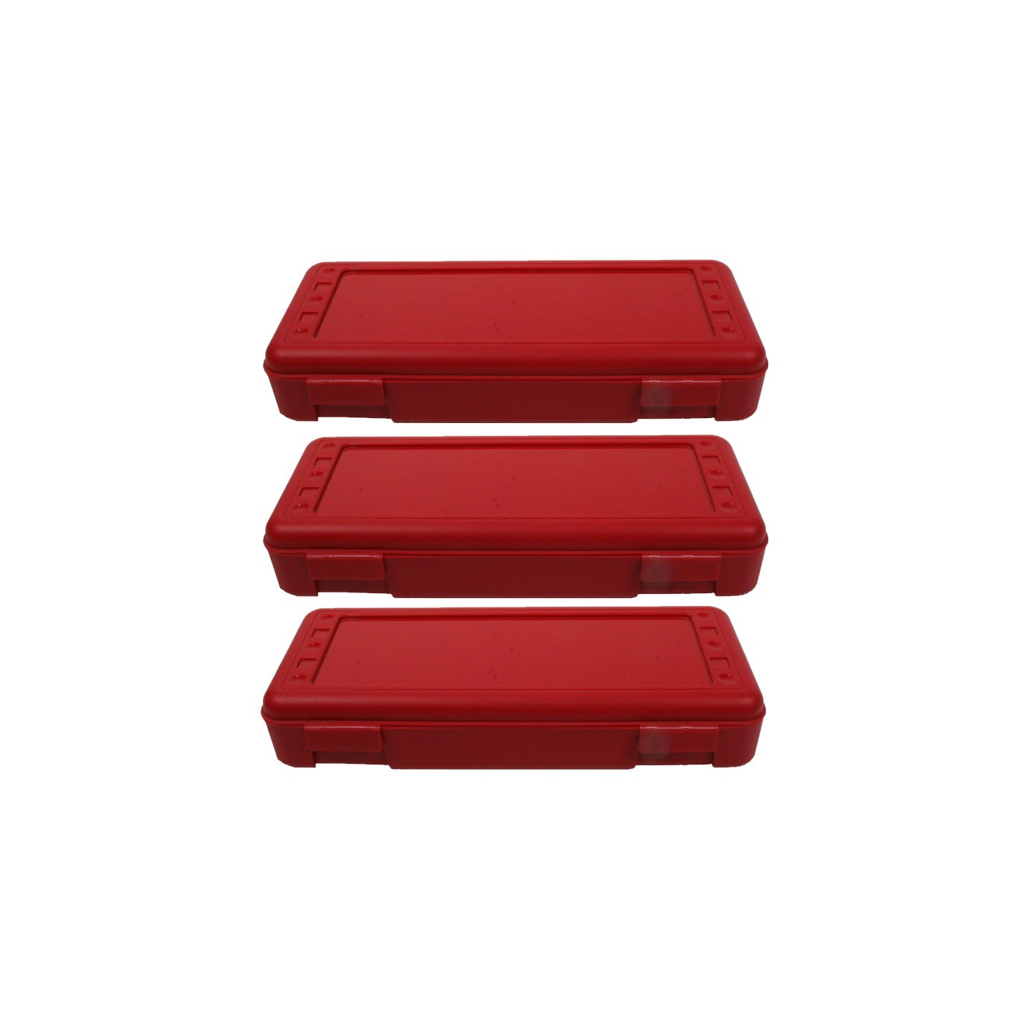 Romanoff Ruler Box, Red, Pack of 3