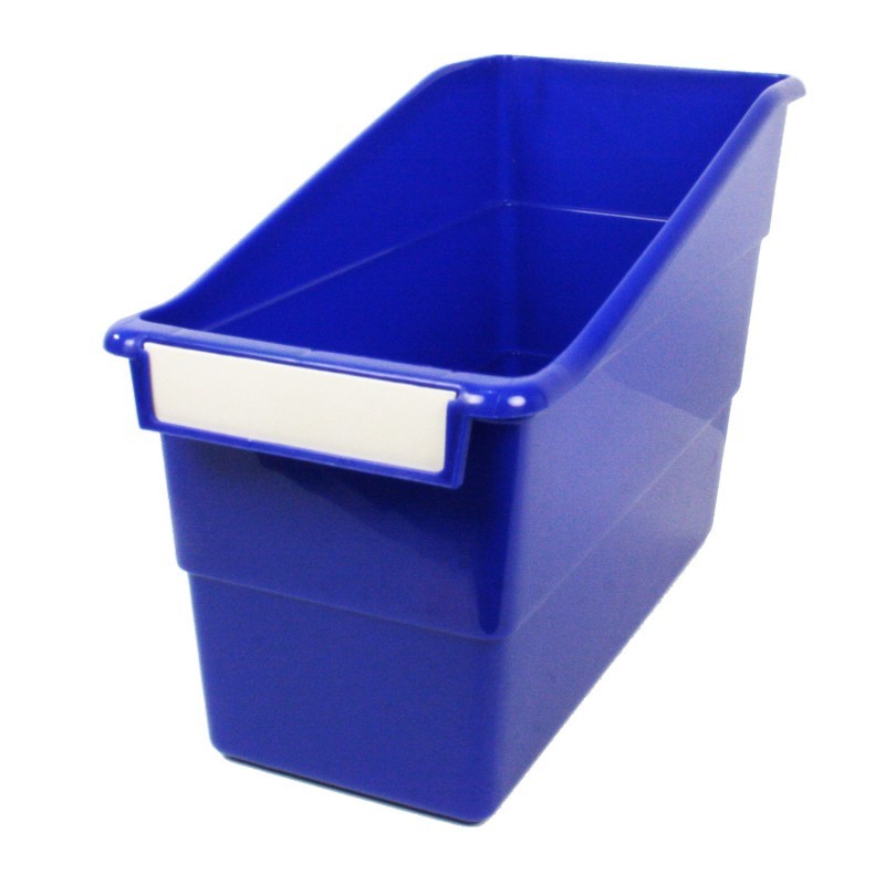 Romanoff Tattle® Shelf File, Blue