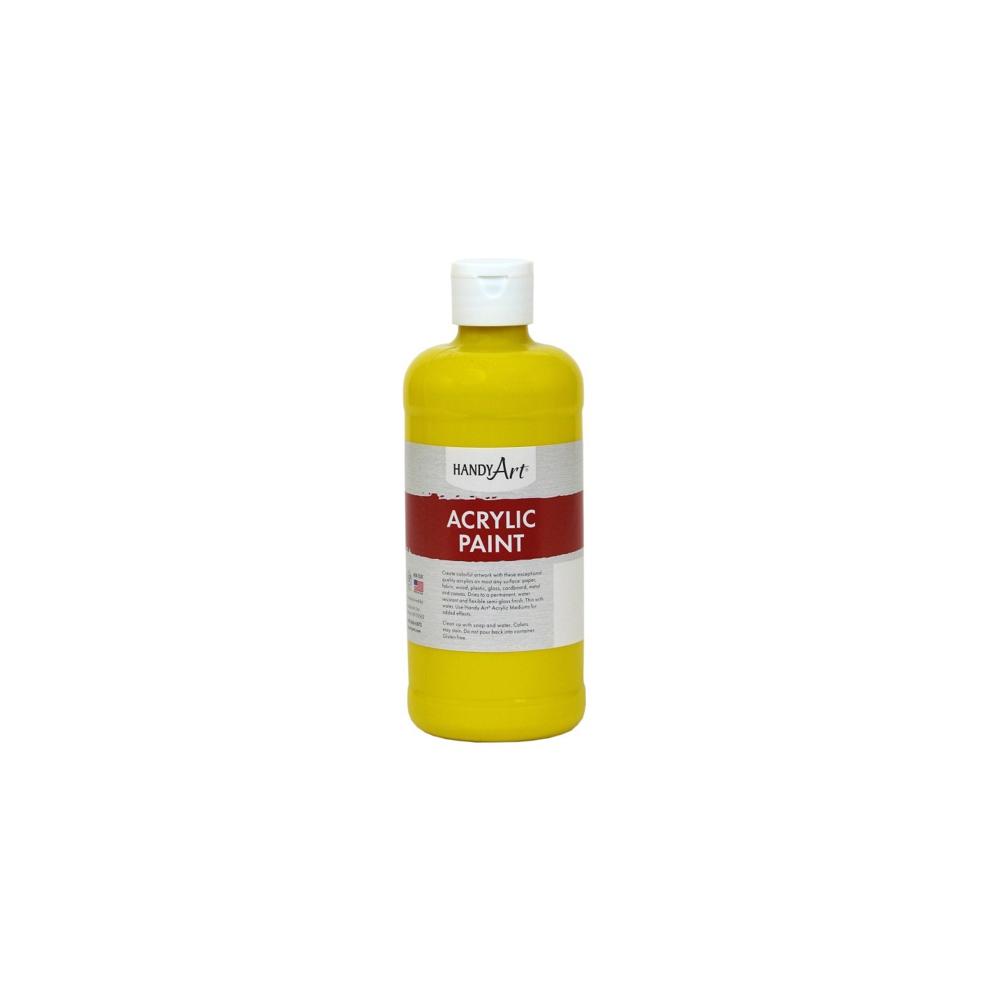 Handy Art® Acrylic Paint 16 oz, Chrome Yellow