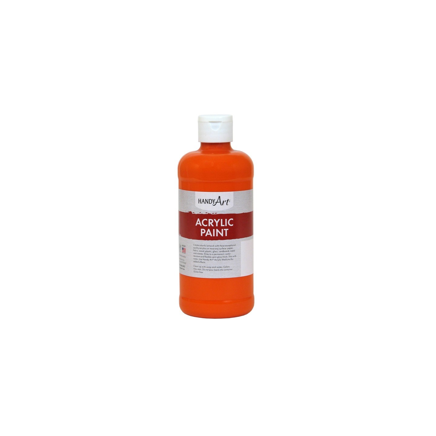 Handy Art® Acrylic Paint 16 oz, Chrome Orange