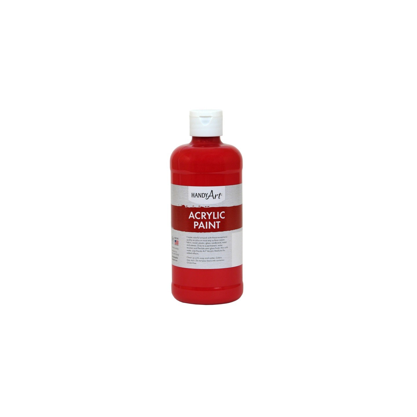 Handy Art® Acrylic Paint 16 oz, Brite Red