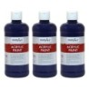 Handy Art® Acrylic Paint 16 oz, Violet, Pack of 3