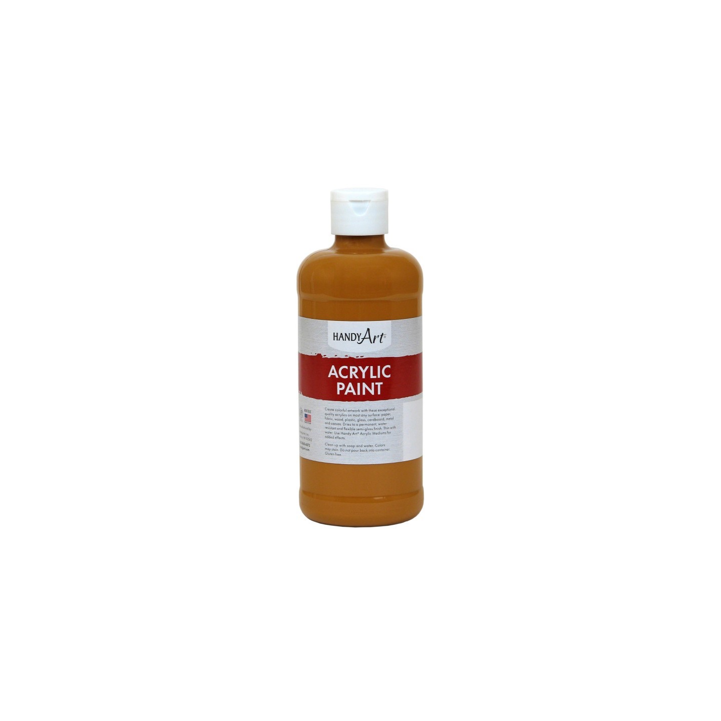 Handy Art® Acrylic Paint 16 oz, Raw Sienna