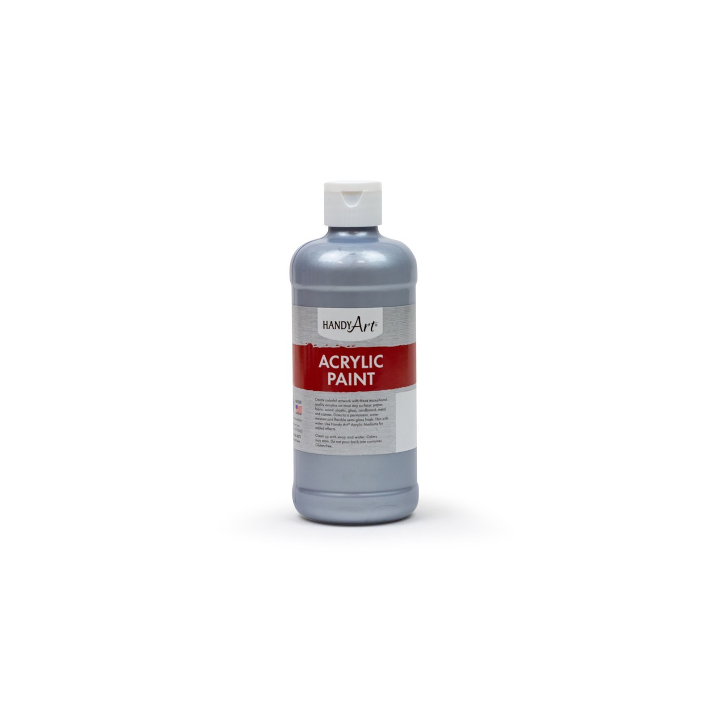 Handy Art® Metallic Acrylic Paint 16 oz., Silver