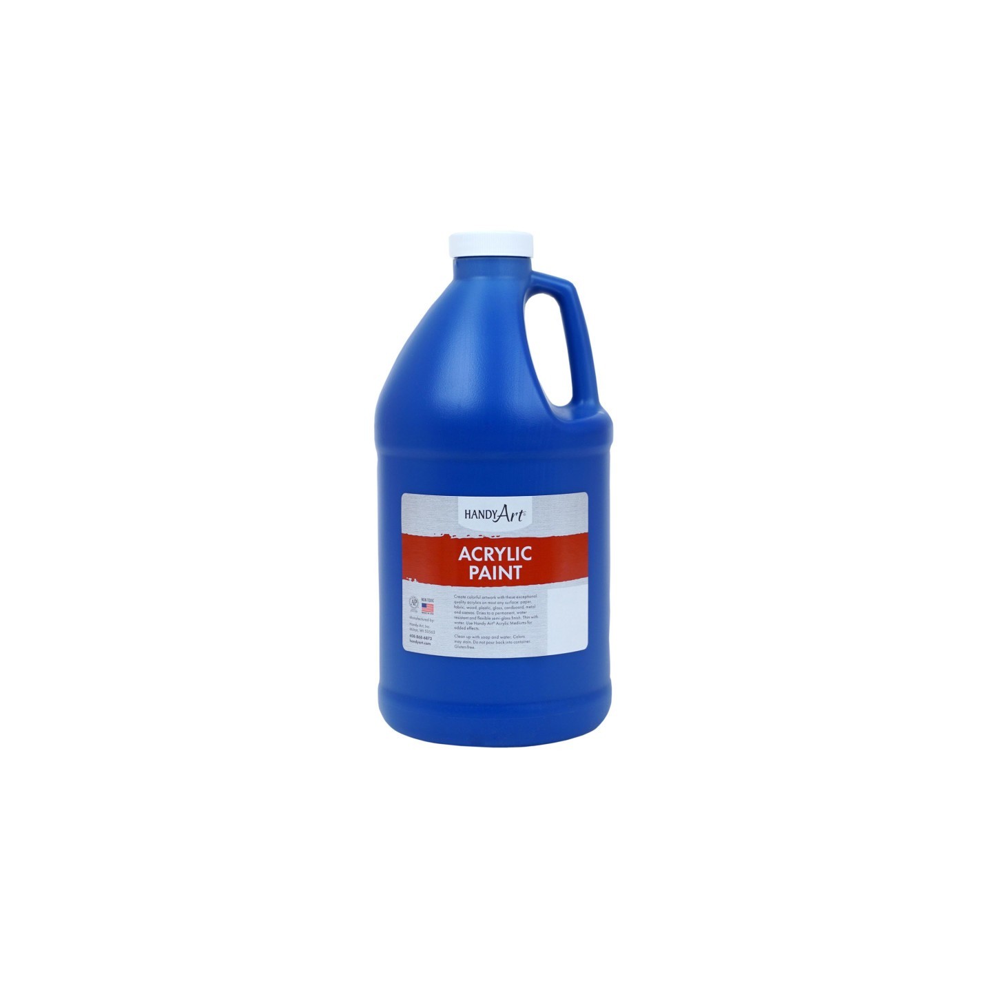 Handy Art® Acrylic Paint Half Gallon, Ultra Blue