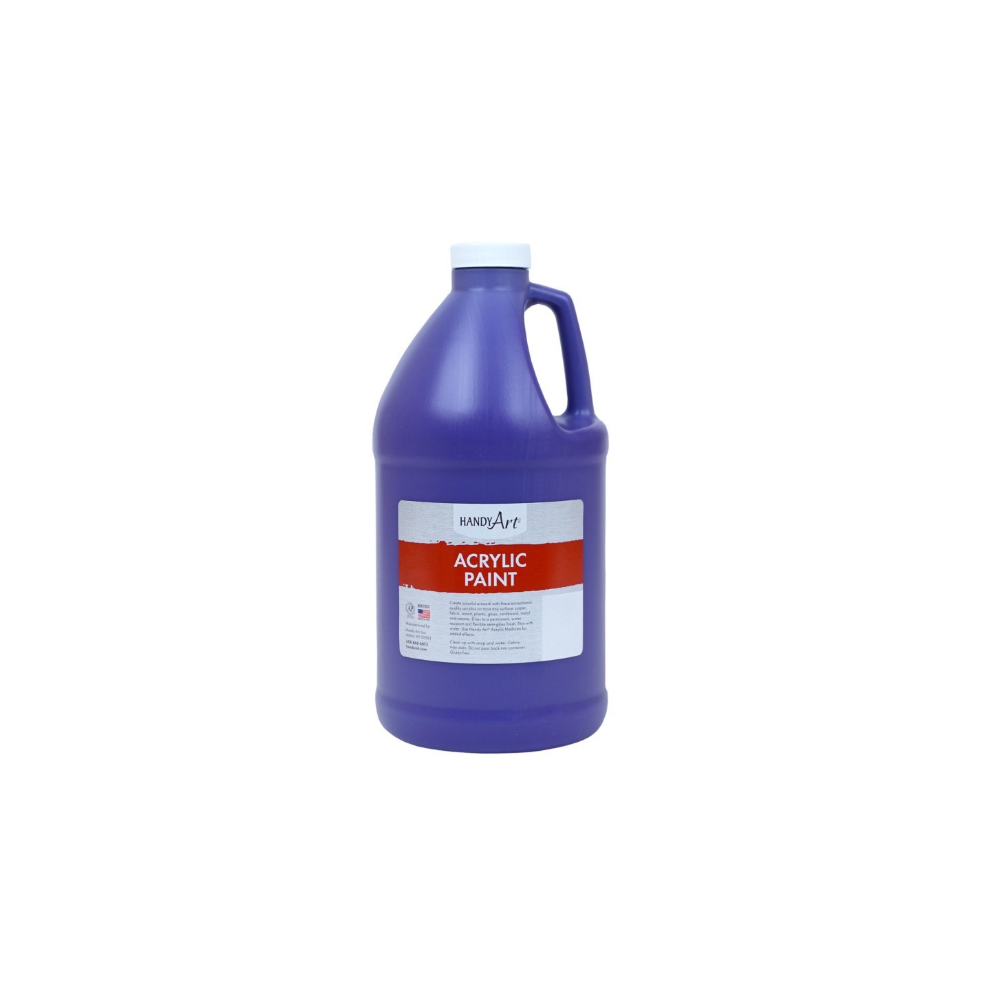 Handy Art® Acrylic Paint Half Gallon, Violet