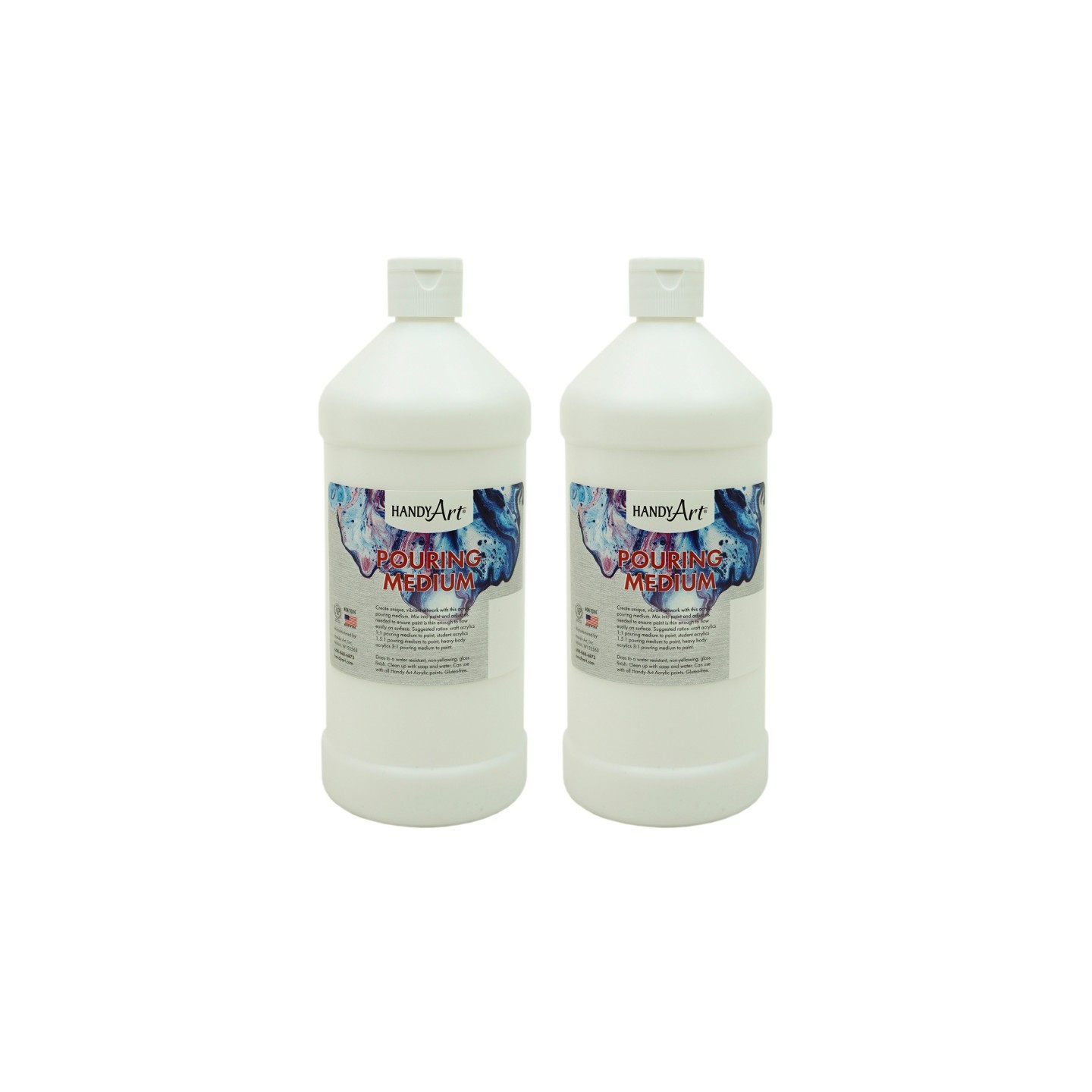 Handy Art® Pouring Medium, 32oz, Pack of 2