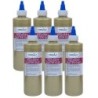 Handy Art® Washable Glitter Glue, 8 oz., Gold, Pack of 6