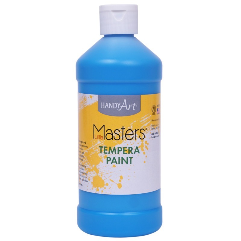 Handy Art® Little Masters® Tempera Paint, Light Blue, 16 oz.