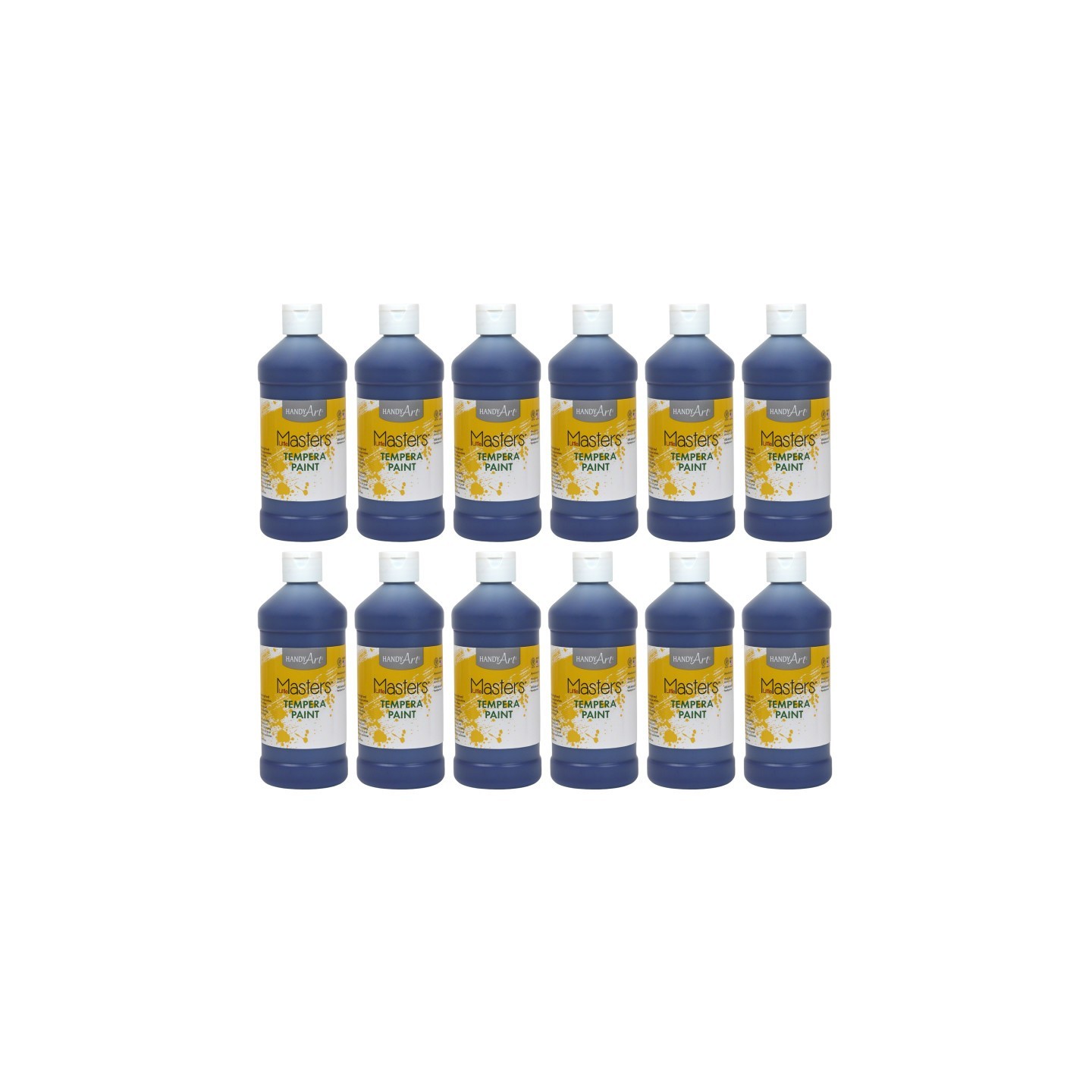 Handy Art® Little Masters® Tempera Paint, Violet, 16 oz., Pack of 12
