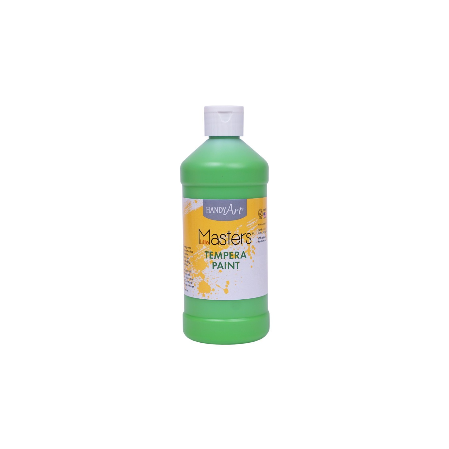 Handy Art® Little Masters® Tempera Paint, Light Green, 16 oz.