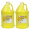 Handy Art® Little Masters® Tempera Paint, Yellow, Gallon, Pack of 2