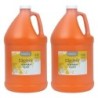 Handy Art® Little Masters® Tempera Paint, Orange, Gallon, Pack of 2