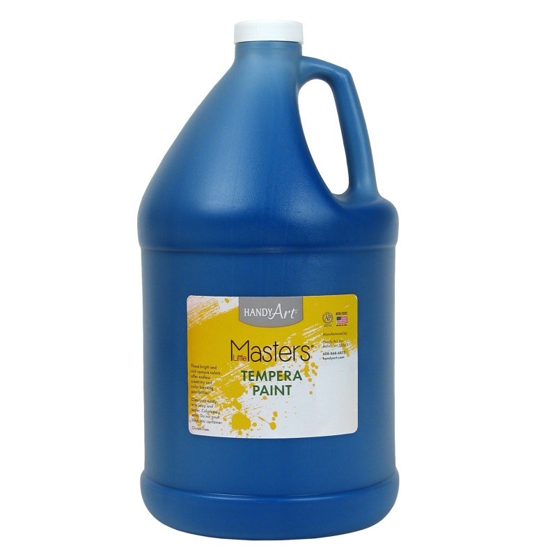 Handy Art® Little Masters® Tempera Paint, Blue, Gallon
