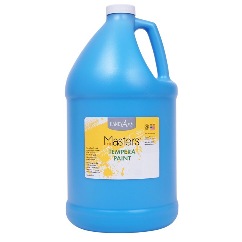 Handy Art® Little Masters® Tempera Paint, Light Blue, Gallon