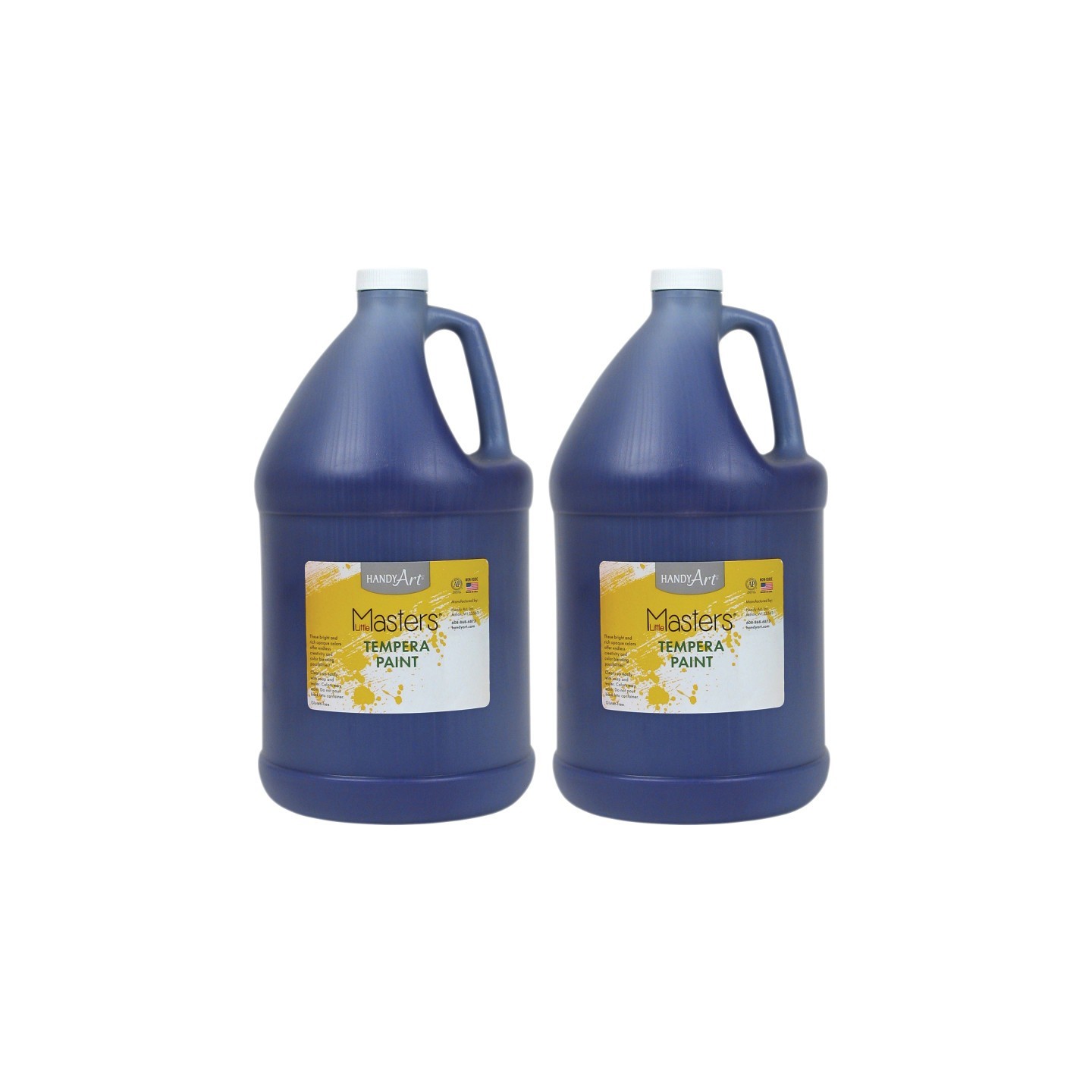 Handy Art® Little Masters® Tempera Paint, Violet, Gallon, Pack of 2