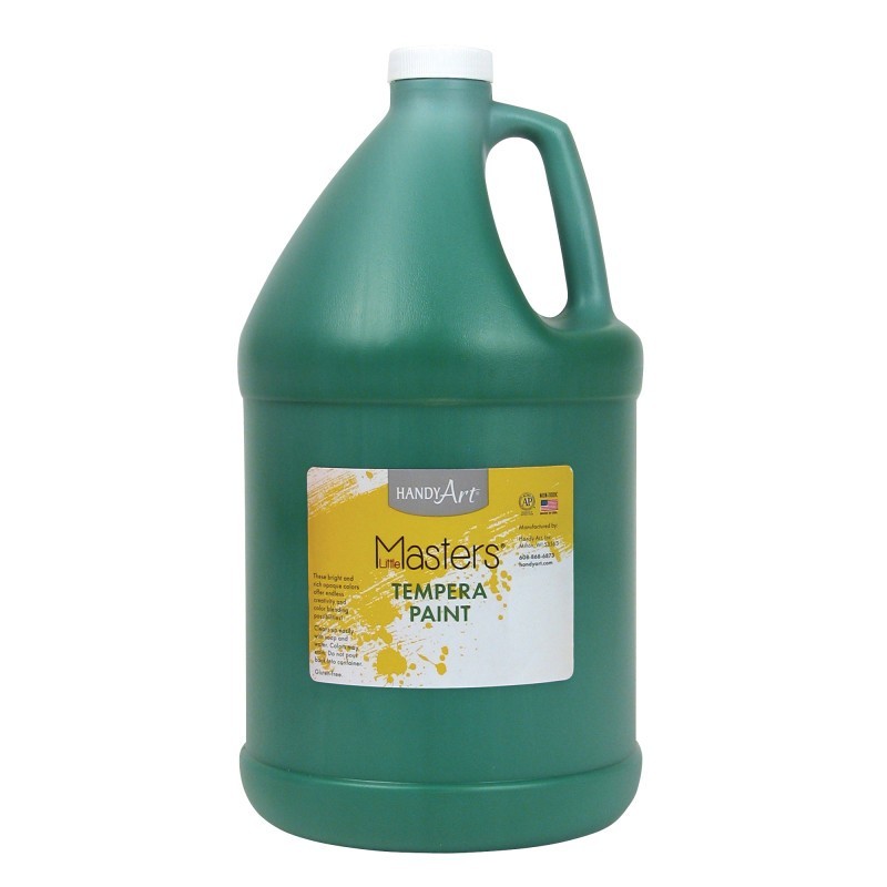 Handy Art® Little Masters® Tempera Paint, Green, Gallon