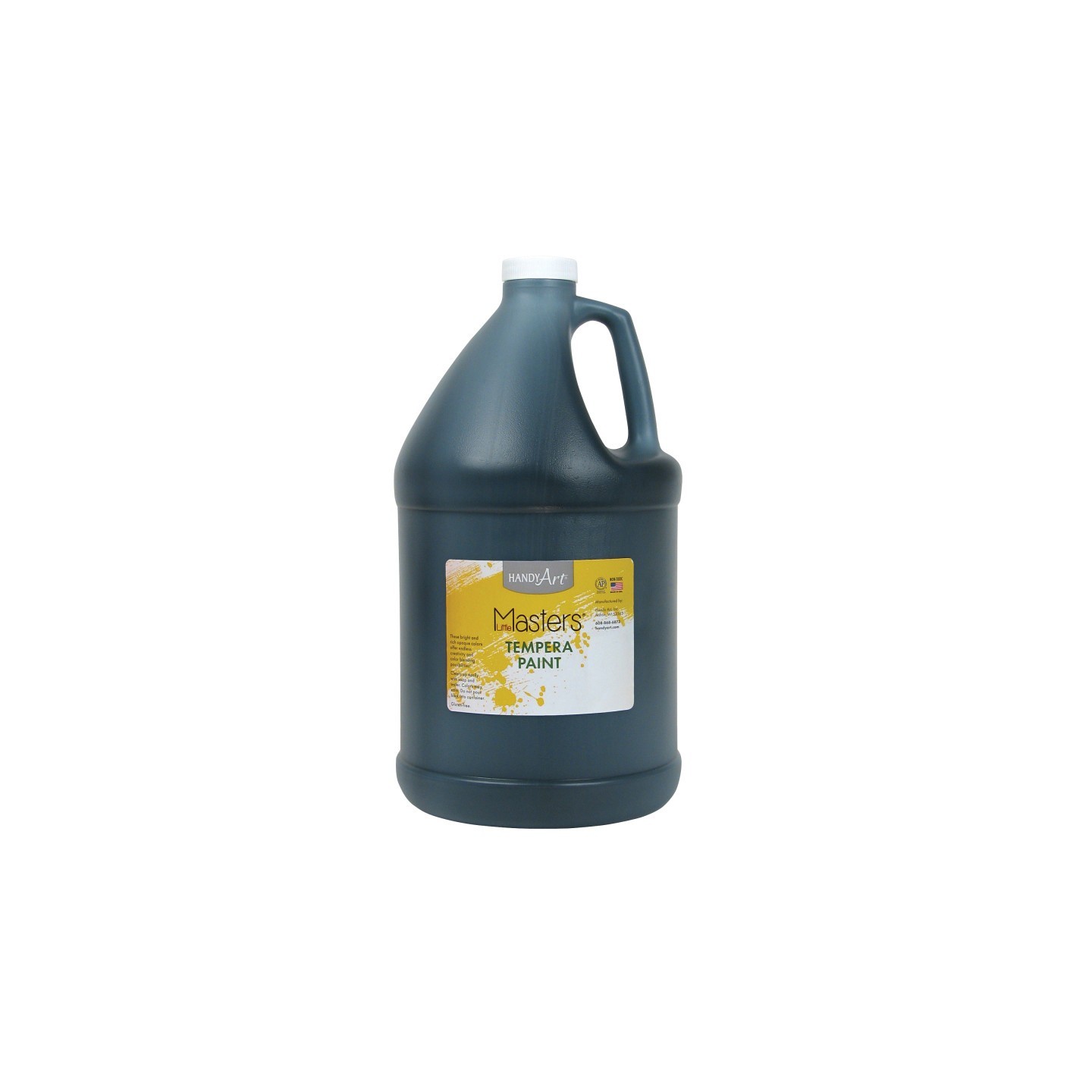 Handy Art® Little Masters® Tempera Paint, Black, Gallon