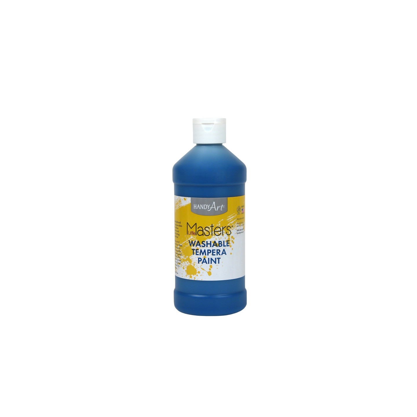Handy Art® Little Masters® Washable Tempera Paint, Blue, 16 oz.