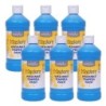 Handy Art® Little Masters® Washable Tempera Paint, Light Blue, 16 oz., Pack of 6