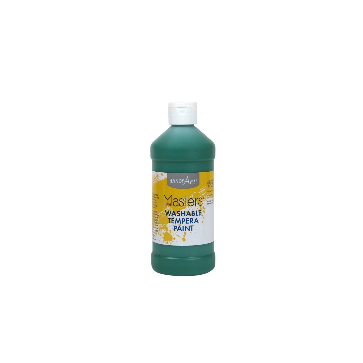 Handy Art® Little Masters® Washable Tempera Paint, Green, 16 oz.