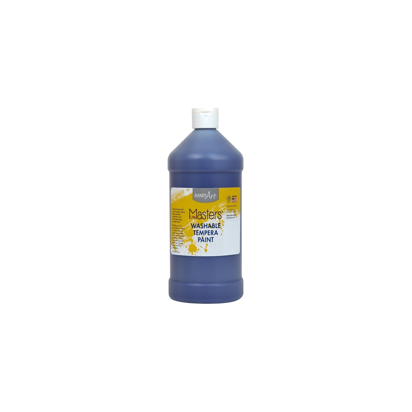 Handy Art® Little Masters® Washable Tempera Paint, Violet, 32 oz.
