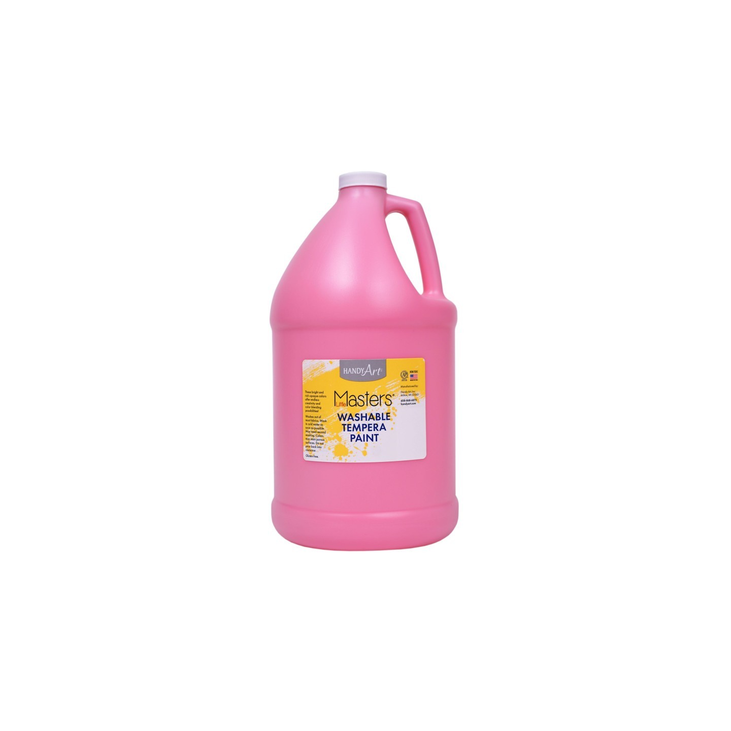 Handy Art® Little Masters® Washable Tempera Paint, Pink, Gallon