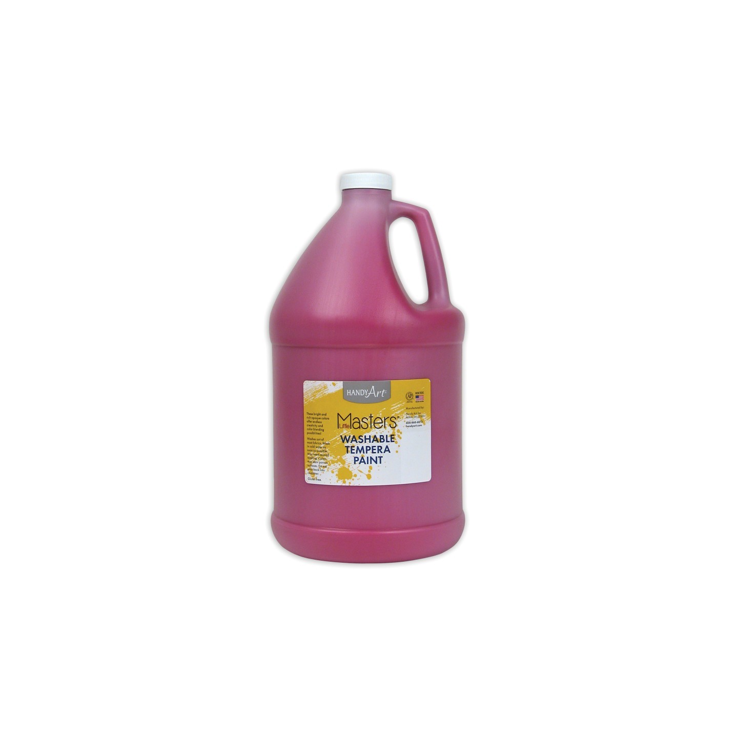 Handy Art® Little Masters® Washable Tempera Paint, Magenta, Gallon