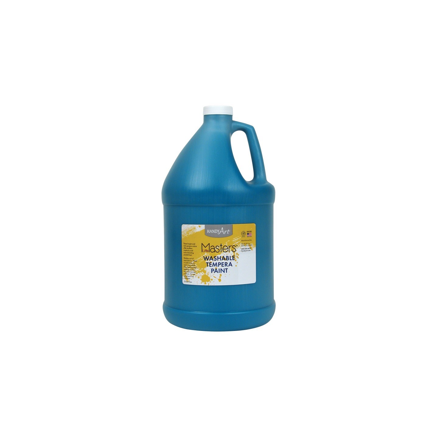 Handy Art® Little Masters® Washable Tempera Paint, Turquoise, Gallon