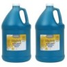 Handy Art® Little Masters® Washable Tempera Paint, Turquoise, Gallon, Pack of 2