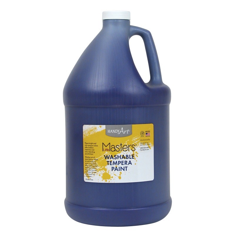 Handy Art® Little Masters® Washable Tempera Paint, Violet, Gallon