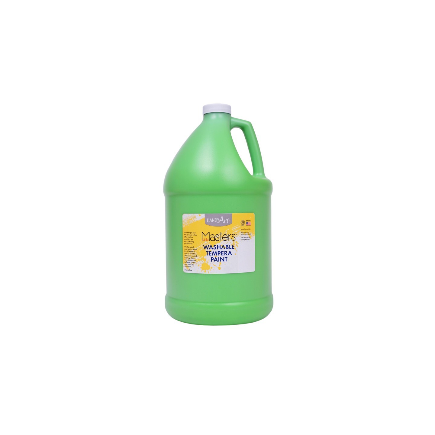 Handy Art® Little Masters® Washable Tempera Paint, Light Green, Gallon