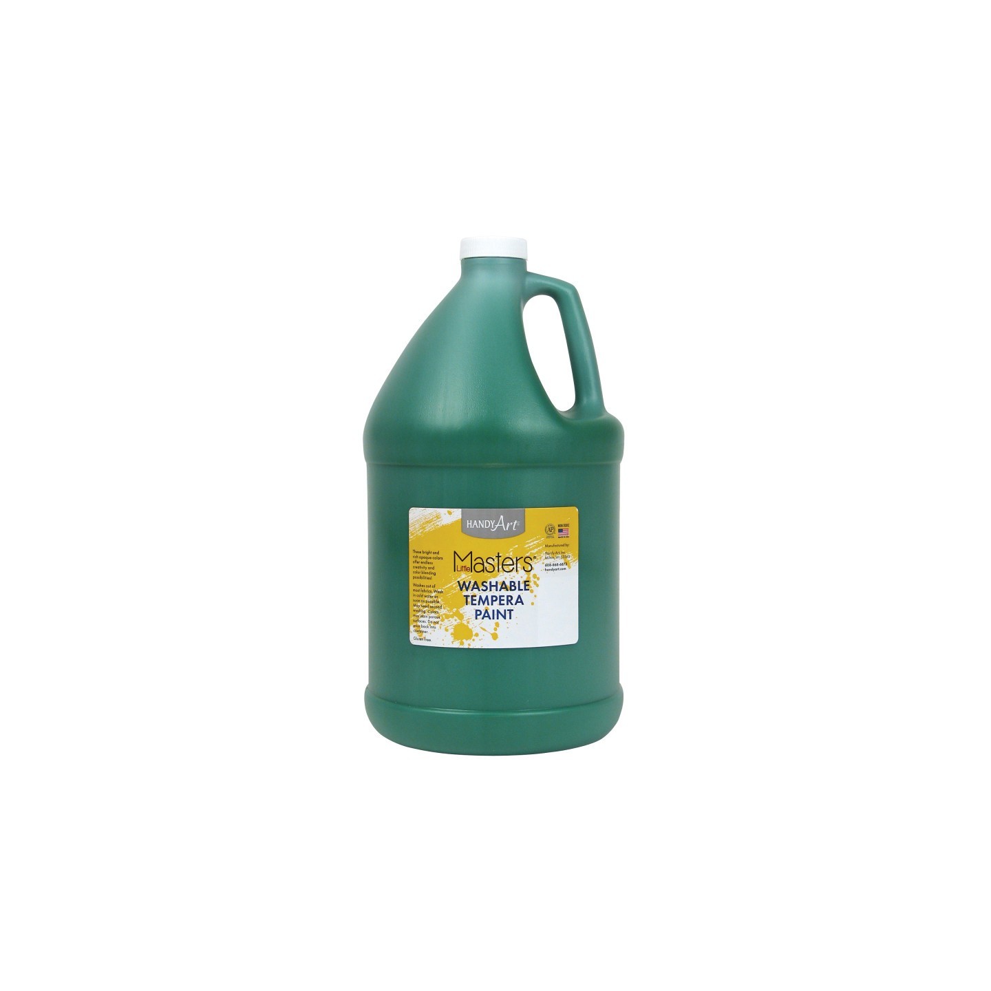Handy Art® Little Masters® Washable Tempera Paint, Green, Gallon