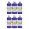 Handy Art® Washable Finger Paint, Violet, 16 oz., Pack of 6