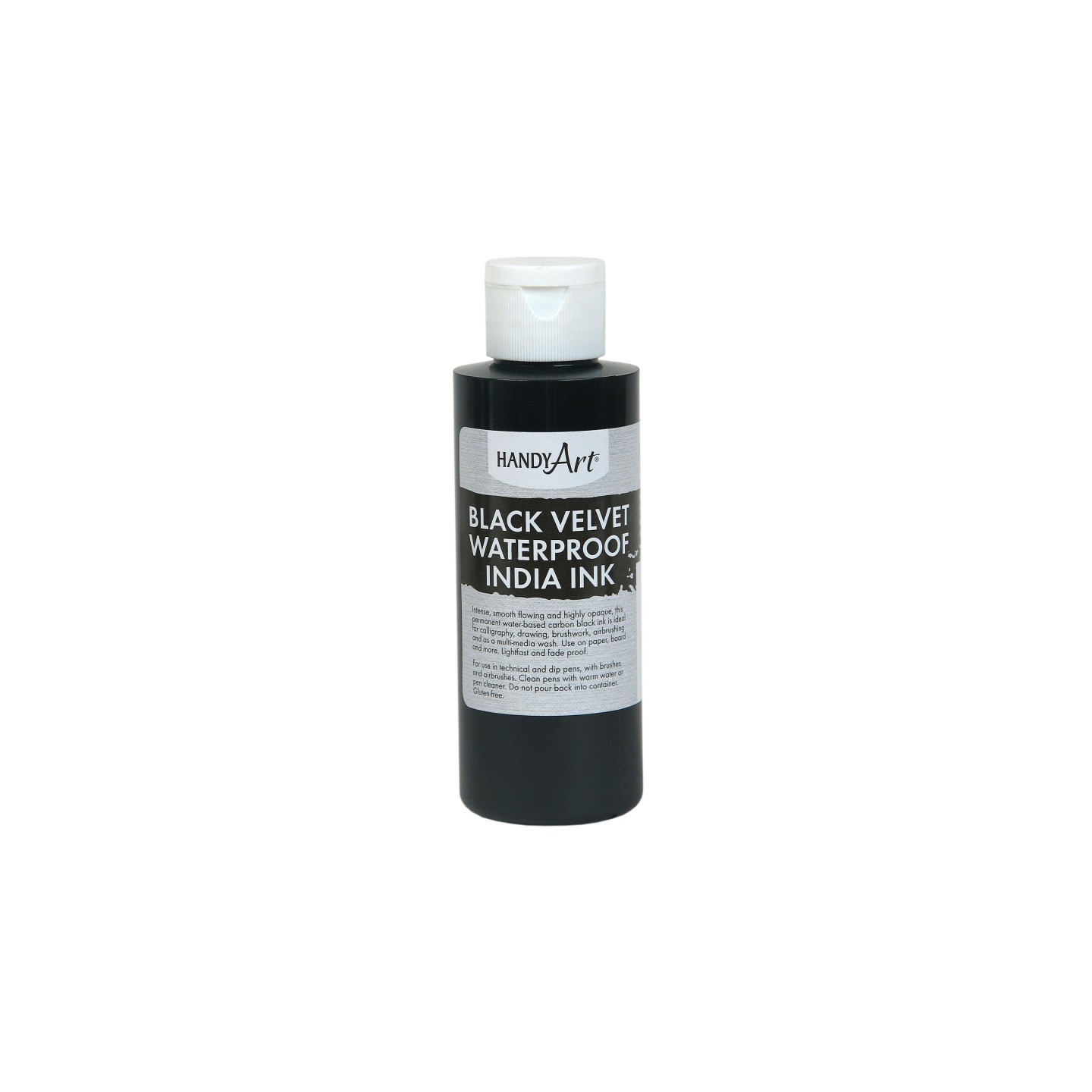 Handy Art® Black Velvet India Ink, 4. oz