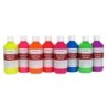 Handy Art® Fluorescent Acrylic Paint, 8 oz, Set of 8