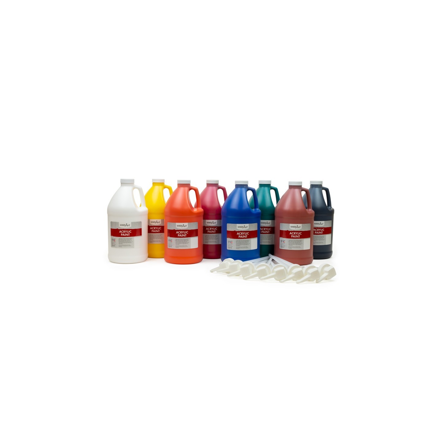 Handy Art® Acrylic 8 - Half Gallon Primary Set