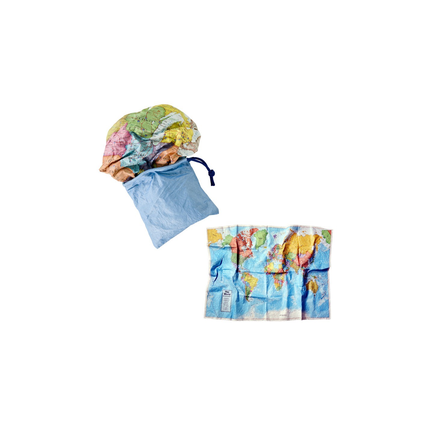 Round World Products World Scrunch Map