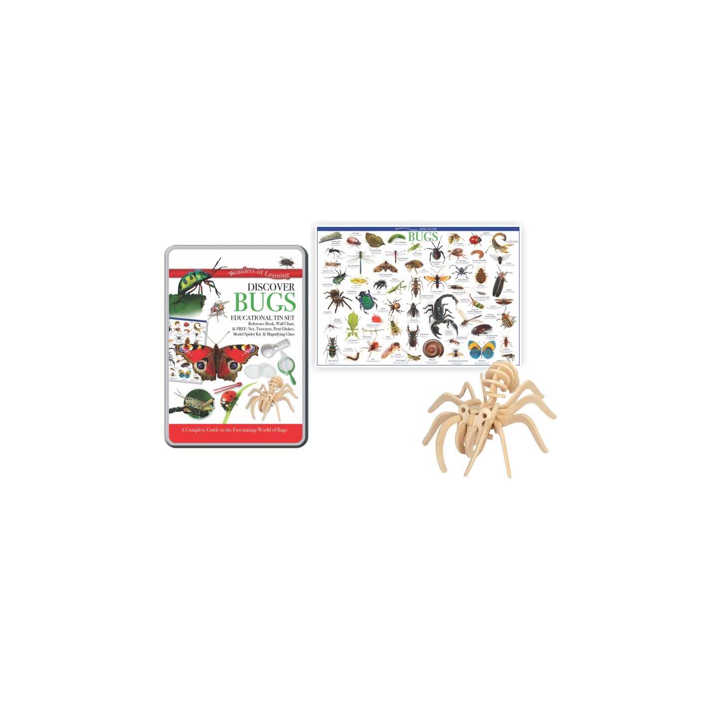 Wonders of Learning Wonders of Learning Tin Set, Discover Bugs